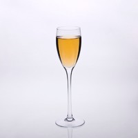 clear glass stemware champagne flutes