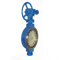 more images of Worm Gear Hard Seal Butterfly Valves
