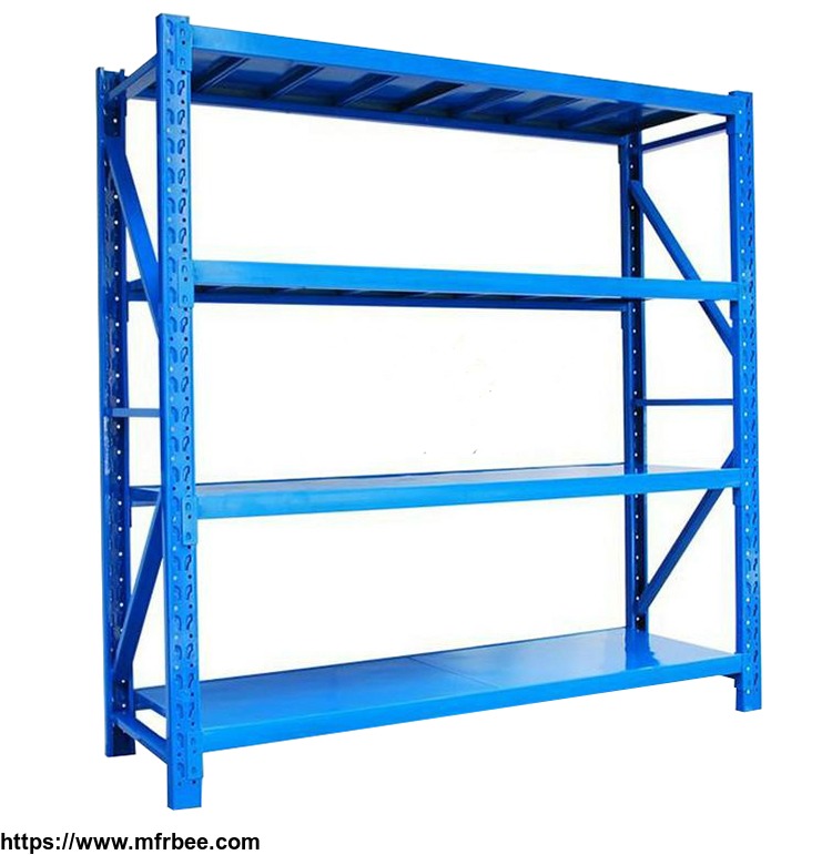 5_tier_adjustable_spare_parts_powder_coated_shelving_unit_for_sale