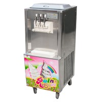 more images of 2+1mixed flavor soft ice cream machine & frozen yogurt machine