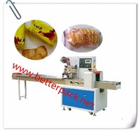 Horizontal flow wrapping machine snack foodstuff packing equipment