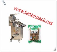Irregular objects packing machine with conveyer for medicine materials
