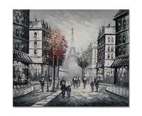100% handmade Paris Art I 32x40 Inch (80x100cm)