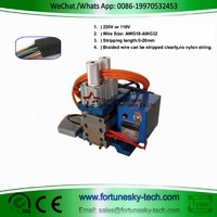 LL-3FA Pneumatic Thermal Wire Stripper Machine For Multicore Cable