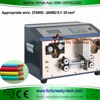 more images of Automatic 27awg-2awg 0.1-35sqmm Wire Cutter And Stripping Machine