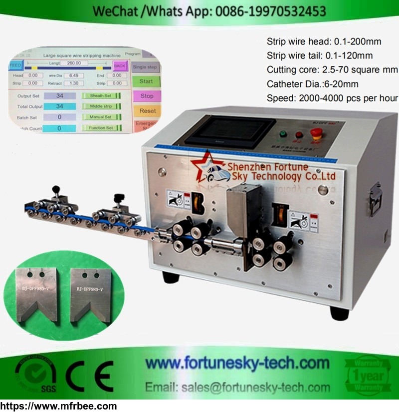fully_automatic_2_5_50_sqmm_13awg_1_0awg_wire_stripping_machine