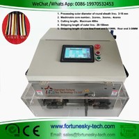 more images of Automatic H05VV-F Multi Conductor Cable Stripping Machine