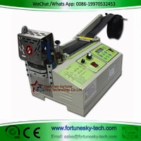 Automatic Hot knife Cutter For Webbing Ribbon Velcro