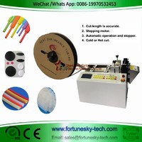 Fully Automatic PVC Soft Tube Latex Tubing Yellow Wax Tube Teflon Tube Silicone Rubber Tube Cutting Machine