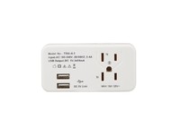more images of universal PRO1 USB Extension receptacle Multi-socket adaptor TDU-6.3 3.4A supplier