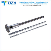 more images of Hot sell screw and barrel from Ningbo Tizatech for plastic machine