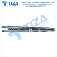 more images of Twin Screws Barrel for PVC Wooden Profile Sheet