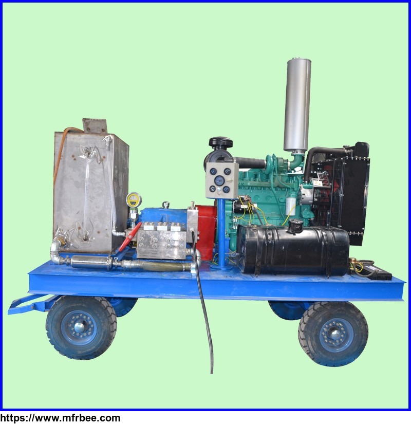 high_pressure_industrial_condenser_water_pipe_cleaning_machine