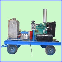 high pressure industrial condenser water pipe cleaning machine