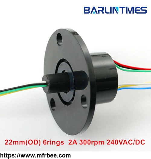 capsule_slip_ring_with_22mm_od_6circuits_2a_for_cctv_robot_from_barlin_times