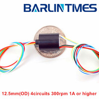 capsule slip ring- THR012-04AM-12mm(diameter)-4circuits