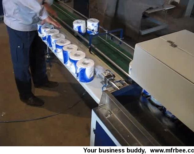 double_conveying_toilet_paper_packing_machine_for_multiple_rolls