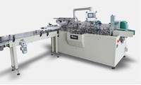 Automatic high speed facial tissue boxing and sealing machine