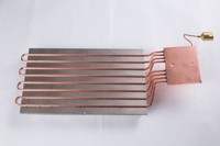 more images of Nickel plate aluminum fin heat sink with copper tube