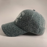 Semless golf cap with TPU patch