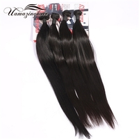 7A Brazilian Virgin Human Hair Weave Unprocessed