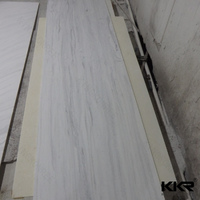 more images of Hot sale artificila stone solid surface shower wall panels