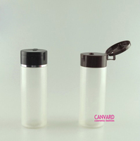 150ml nail remover bottle, gel cleanser bottle, Clear PET cosmetic bottle