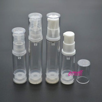 Airless pump bottles cosmetic 15ml