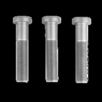 more images of Round head knurled hub bolts