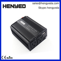 more images of HYD-D400W+1A USB 400W Car Power Inverter 2 AC Outlets 12V DC to 110V AC 1A USB Charging Ports