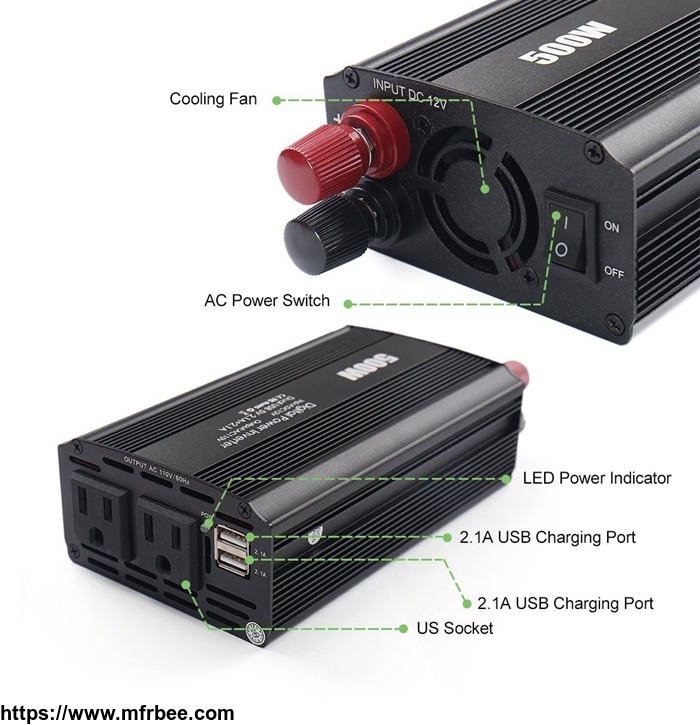 500w_power_inverter_12v_dc_to_110v_ac_with_2_ac_outlets