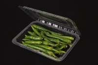 more images of Transparent plastic Clamshell Packaging food grade