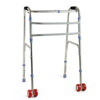 more images of Adjustable Aluminum walker with wheels