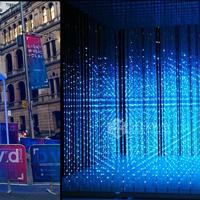 Seekway 3D LED Cube (Flat square solution) displayed in Vivid Sydney