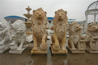 more images of Natural sunset red marble Animal sculpture