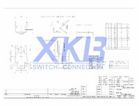Hot sale China XKB Tact Switch Pin Type 6.0x6.0 Side Operation With Bracket, Strength Can Be Customized