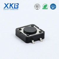 more images of XKB brand hot sale 12*12 SMD touch button tact switch