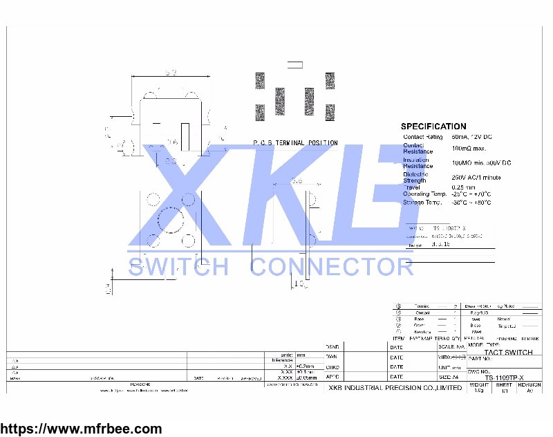 xkb_brand_side_mounted_smd_sensitive_tactile_switch_with_bracket