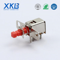 more images of Blue/red handle color self-locking 12.2*7.8 side operated key switch with ear