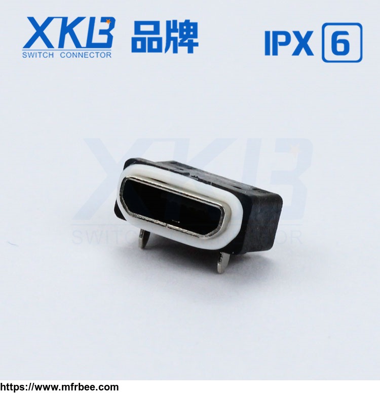 side_operation_ipx6_waterproof_smd_micro_femail_usb_with_waterproof_ring
