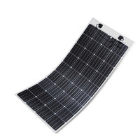 high efficiency 160w monocrystalline flexible solar module for car and boat