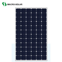 High efficiency 350w monocrystalline solar panel for solar power station