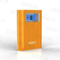 power bank  DOCA D568 10400mAh  portable charger phone batteries