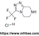 3_trifluoromethyl_5_6_7_8_tetrahydro_1_2_4_triazolo_4_3_a_pyrazine_hydrochloride
