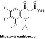 1_cyclopropyl_6_7_difluoro_1_4_dihydro_8_methoxy_4_oxo_3_quinolinecarboxylic_acid