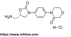 _s_4_4_5_aminomethyl_2_oxooxazolidin_3_yl_phenyl_morpholin_3_one_hcl