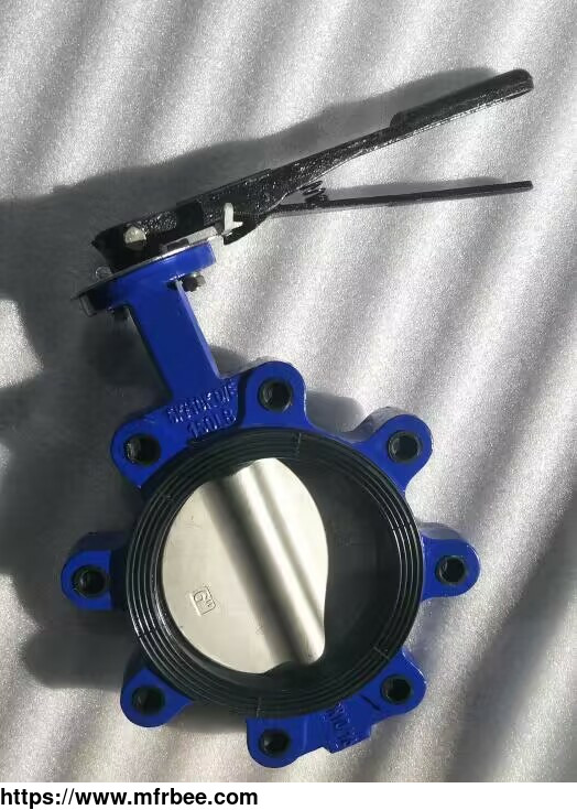 butterfly_valve_6_with_handle_wafer_type_low_temperature
