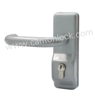 more images of Panic device security trim ,available for wooden door and steel door.