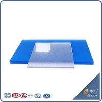 Strong impact embossed polycarbonate sheet for plastic awnings