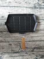 New Design Cast Iron Grill Pan with Folding Handle